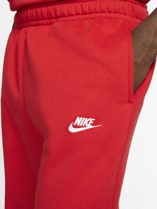 men's red nike sweatpants