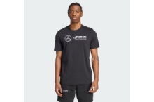 Adidas Ανδρική Μπλούζα Mercedes - AMG Petronas Formula One Team DNA Graphic Tee JV5434 BLACK