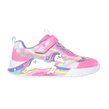 Skechers GIRL S-Lights: Unicorn Chaser 302298L PKMT pink/multi 