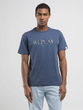 Replay Ανδρική Μπλούζα M3059.000.2660.282 Medium Blue